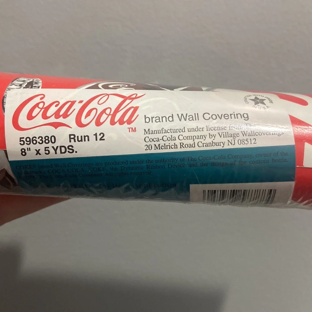 1 Vintage Roll Coca Cola Wallpaper Border 8